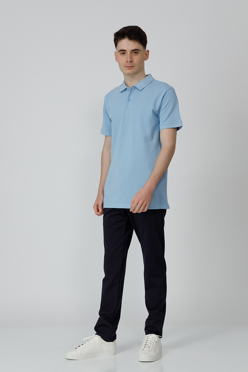 Tricou polo slim adolescenți 996